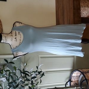 Logo Lori  Goldstein blue long sleeve size xs